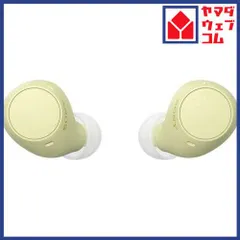 ソニー ワイヤレス イヤホン 左右分離 IPX4 最大２2時間 USB-C WF-C510 WFC510YC イエロー系