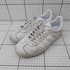 ◇ Θ アディダス adidas ガゼル GAZELLE ホワイト系 スニーカー 24.0cm メンズ E  【1602040069789】