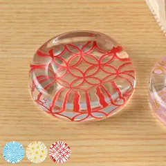 箸置き アクリル箸置き （ 和柄 文様 アクリル ガラス風 日本製 箸 置き 箸おき お箸置き カトラリー 和風 和雑貨 紋様 おしゃれ ） )