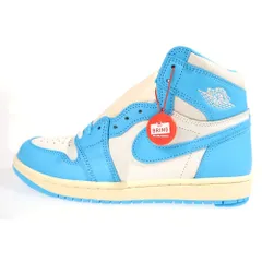 NIKE (ナイキ) AIR JORDAN 1 RETRO HIGH OG UNC REIMAGINED エアジョーダン1 レトロ リイマジンド ハイカットスニーカー ホワイト/ブルー US8/26cm DZ5485-402