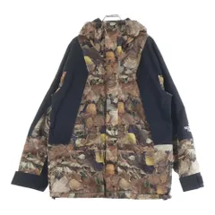 SUPREME (シュプリーム) 16AW ×THE NORTH FACE MOUNTAIN LIGHT JACKET LEAVES マウンテン ライト ジャケット リーブス 枯れ葉 ブラウン NP51601I