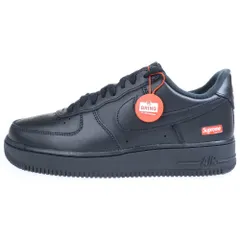 NIKE (ナイキ) ×SUPREME AIR FORCE 1 LOW BLACK シュプリーム エアフォース1 ローカットスニーカー ブラック US8/26cm CU9225-001