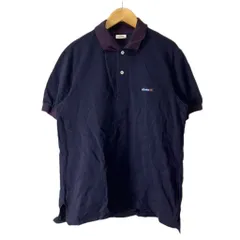 エレッセ ellesse ポロシャツ 半袖 シャツ カットソー M パープル