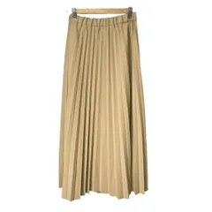 ロデオクラウンズ Rodeo Crowns プリーツスカート フレア イージー ロング F ベージュ ■GY06