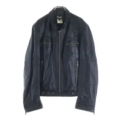 DOLCE & GABBANA (ドルチェアンドガッバーナ) レザージャケット ブラックのサムネイル