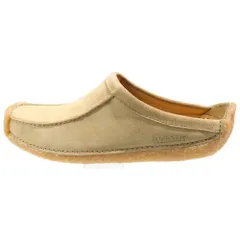 Clarks ORIGINALS (クラークス オリジナルス) Natalie Mabel Light Oak Suede 26178109 ライトオーク スリッポンサンダル ベージュ スエード UK9