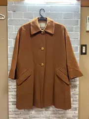 A【A30-14】◇ CORDIER　42サイズ　コート　茶色