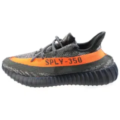 adidas (アディダス) YEEZY BOOST 350 V2 CABON BELUGA イージーブースト カーボン ベルーガ ローカットスニーカー グレー/オレンジ US10/28cm HQ7045