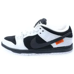 NIKE (ナイキ) ×TIGHTBOOTH DUNK LOW PRO QS タイトブース エスビーダンク ローカットスニーカー ホワイト/ブラック US4.5/23.5cm