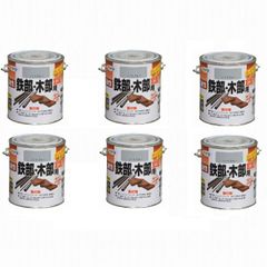 未使用塗料アサヒペン7種類 ニッペ1種 計8種 （油性5種 水性3種 