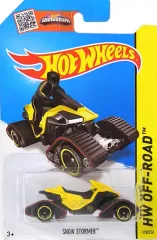 【中古】ミニカー 1/64 SNOW STORMER(イエロー×ブラック) 「Hot Wheels OFF-ROAD」 [CFG95-07B3]