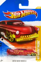 【中古】ミニカー 1/64 49 DRAG MERC(レッド×イエロー) 「Hot Wheels 2010 NEW MODELS」 [R0950]