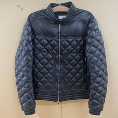 ◎MONCLER モンクレール GEMOT ジェモット レザーダウンジャケット