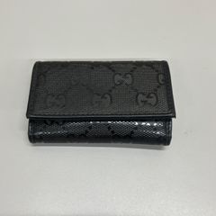美品】GUCCI 名刺入れ オフディア GGマーモント グレー - メルカリ