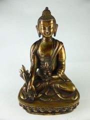 明時代　銅製　釈迦如来坐像　【旧家蔵出し】 希少貴重 時代物（A-126） 明時代 銅製 釈迦如来坐像 【旧家蔵出し】 希少貴重 時代物（A-126