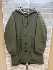 A【A29-87】◇UNIQLO     サイズM     コート　カーキ