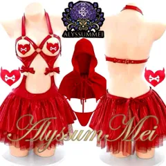 赤ずきん&Tバック付きセクシー可愛いエナメル小悪魔赤ずきんコスプレ衣装フルセット　ホールネック　ミニスカ　キャバドレス　ステージ服　イベント仮装　写真撮影　ハロウィンコスプレ大人レディース　クリスマス会パーティーサンタコスチューム　サンタ子ドレス　在宅コスプレ
