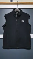 レディースM) THE NORTH FACE ザ・ノース・フェイス ブラック 起毛 ダウン ベスト