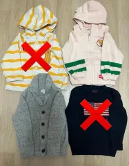 ベベデピノ フード ジップアップ / GAP キッズ カーディガン - 100