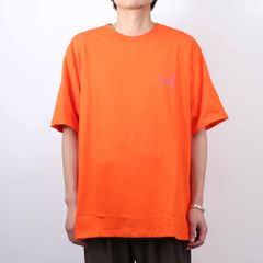 ヴェトモン/ STAFF スタッフ ロゴ Tシャツ バックプリント オレンジ M 
