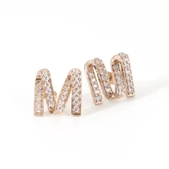 マックスマーラ MAX MARA ピアス ACCESSORI MGROSGRAINEAR [Mグログレーンイヤー ラインストーン イヤリング] レディース 24756091のサムネイル