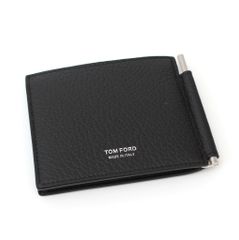 TOM FORD トムフォード マネークリップ 財布 二つ折り 黒 クロコ柄