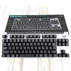 Logicool (ロジクール) SIGNATURE K855 ワイヤレスメカニカルキーボード K855GR ブラック e620