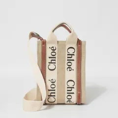 クロエ CHLOE バッグ レディース 2WAYトート/ショルダーバッグ WOODY MINI NORTH SOUTH TOTE BAG [ウッディ] CHC24AP243 I26