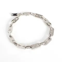 セリーヌ CELINE ブレスレット TRIOMPHE SMALL OCTAGON BRACELET [トリオンフ スモール オクタゴン ブレスレット] メンズ 461OK 6BRAのサムネイル