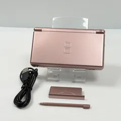 ニンテンドー DS Lite メタリックロゼ 遊べるセット 動作確認済み 外装 画面美品 ニンテンドー Nintendo dslite DSLITE DS Lite 任天堂 管理番号M1431