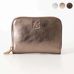 イルビゾンテ IL BISONTE 財布 ラウンドファスナー財布/コインケース CLASSIC ZIP AROUND WALLET レディース メンズ SZW053 PV0012【ミニ財布】