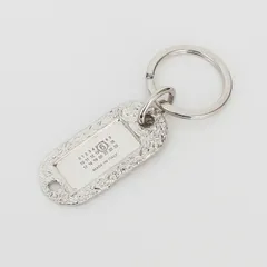 エムエム6 メゾンマルジェラ MM6 MAISON MARGIELA キーリング NUMERIC KEYRING SILVER FOIL [ニューメリック] レディース メンズ SM6UA0020 P6622