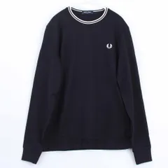 フレッドペリー FRED PERRY クルーネック長袖Tシャツ TWIN TIPPED LONG SLEEVE T-SHIRT メンズ M9602【英国】のサムネイル