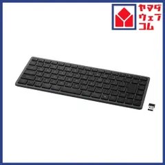 エレコム TK-PN1075MPBK Precisionist mini テンキーレス ワイヤレスキーボード Bluetooth & 無線2.4GHz両対応 日本語配列 ブラック