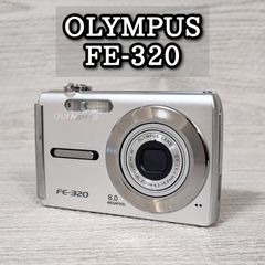 OLYMPUS オリンパス FE-320 デジカメ シルバー コンパクト デジタル