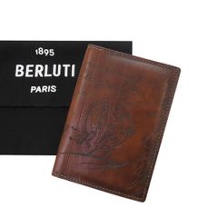 シ*ウ様 ベルルッティ Berluti カリグラフィ ブックカバー A5手帳カバ 