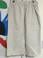 (新品) ベージュ コーデュロイ ロング丈スカート