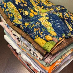 【まとめ売り】正絹着物15枚 リメイク素材　ハンドメイド向け