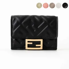 フェンディ FENDI 財布 三つ折り財布 BAGUETTE MICRO TRIFOLD WALLET [バゲット マイクロ 三つ折り財布] レディース 8M0395 AAJD【ミニ財布】