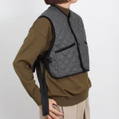 ラベンハム LAVENHAM キルティングベスト BLACK EDITION WOOL DB THORNHAM [ウール ソーンハム] レディース LV12128【英国】のサムネイル