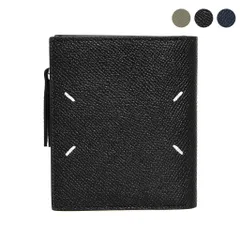 メゾンマルジェラ MAISON MARGIELA 財布 二つ折り財布 FOUR STITCHES WALLET FLIP FLAP SMALL [4ステッチ フリップフラップウォレット] メンズ SA1UI0020 P4745【ミニ財布】