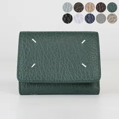 メゾンマルジェラ MAISON MARGIELA 財布 三つ折り財布 FOUR STITCHES WALLET WITH COIN POCKET [4ステッチ] レディース メンズ SA3UI0010 P4455【ミニ財布】