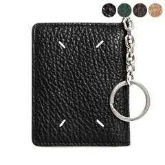 メゾンマルジェラ MAISON MARGIELA カードケース（キーリング付き） FOUR STITCHES KEYRING CARDHOLDER [4ステッチ] レディース メンズ S56UI0128 P4455