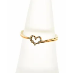 【4℃】K10 ハートリング