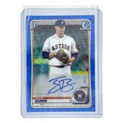 TOPPS MLBカード BOWMAN CHROME 1ST TYLER BROWN HOUSTON ASTROS /150