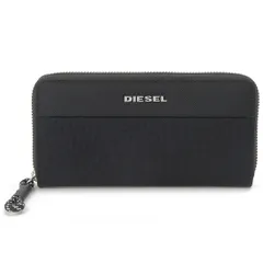 ディーゼル DIESEL ラウンドファスナー長財布 メンズ ブラック X07753 P2676 H1669 CORDURA コーデュラ