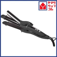 サロニア SL-002BK 2WAY ストレート&カールアイロン(32mm) オールブラック