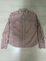 ラコステ ボーダー柄シャツ