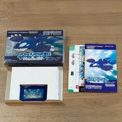 2-166 GBA ポケットモンスター サファイア 箱付き 完品