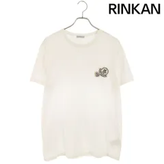 モンクレール  MAGLIA F20918C78100 ロゴワッペンTシャツ メンズ XL